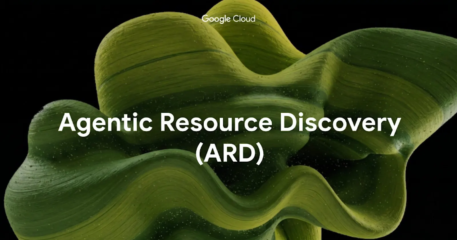 A conceptual image showing interconnected AI agents identifying various digital tools and resources on a network, representing the Agentic Resource Discovery specification.