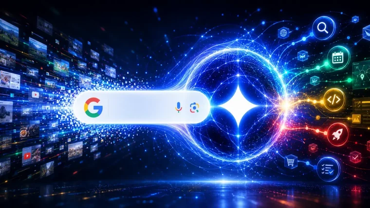 A screenshot of Google Ads Demand Gen campaign interface showing options for AI-powered creative recommendations and performance metrics.