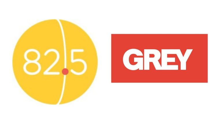 Logo for Grey 82.5, representing the merged advertising agency in India under the Ogilvy Group