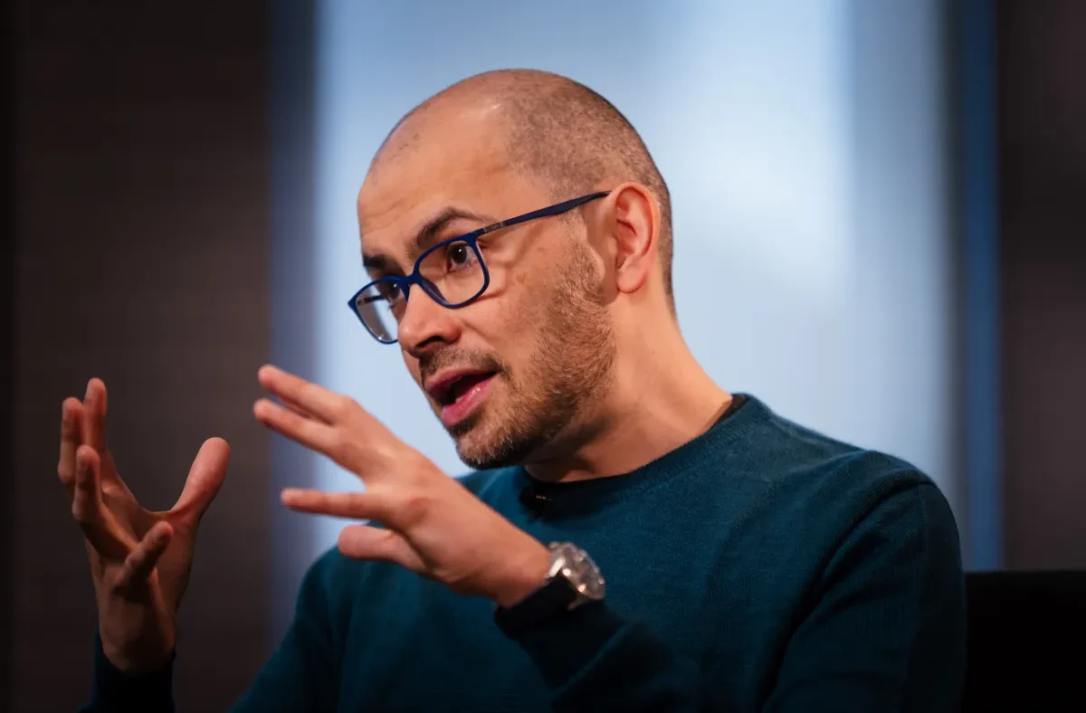 Demis Hassabis, CEO of Google DeepMind, speaking at a technology conference about AI regulation.