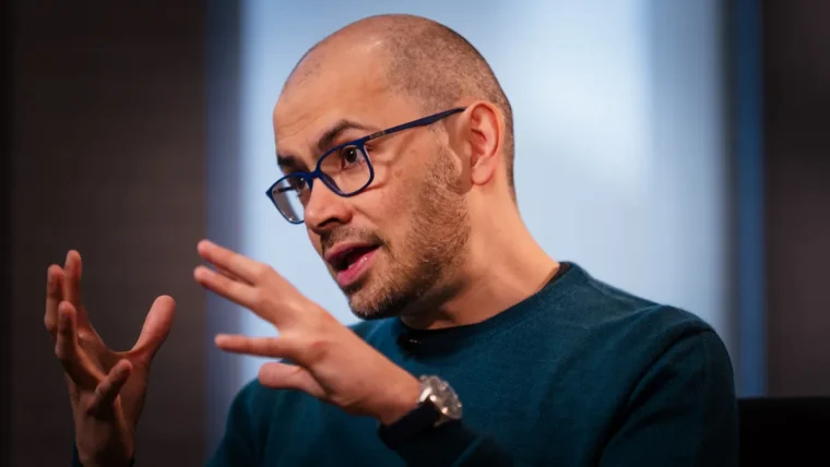 Demis Hassabis, CEO of Google DeepMind, speaking at a technology conference about AI regulation.