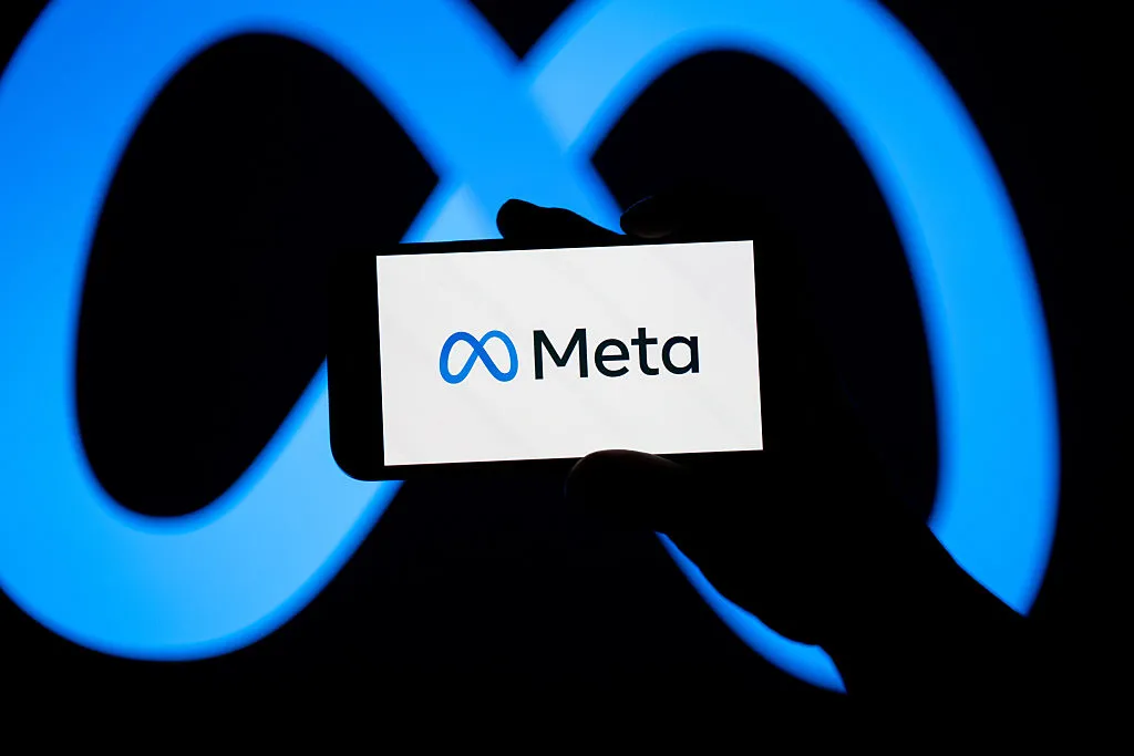 Screenshot of Meta's Pocket app showing an AI-generated interactive game interface with text prompts