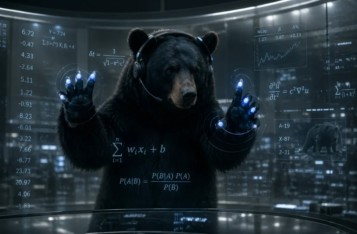 Conceptual illustration of a bear at a campsite representing an autonomous AI agent persistently trying to break into digital systems, symbolising the Hugging Face breach