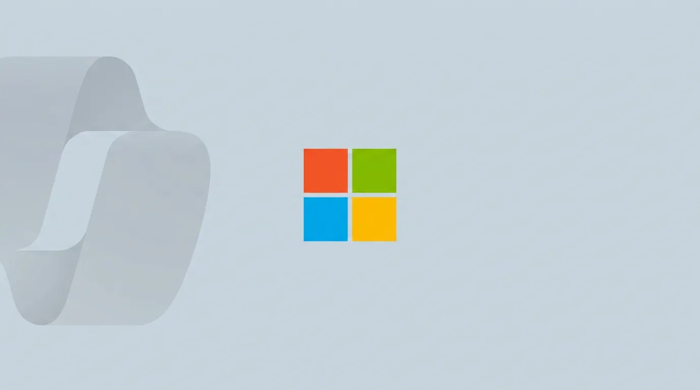 Microsoft Copilot interface illustrating AI assistance in Excel and Outlook, symbolizing the transition to in-house MAI models.