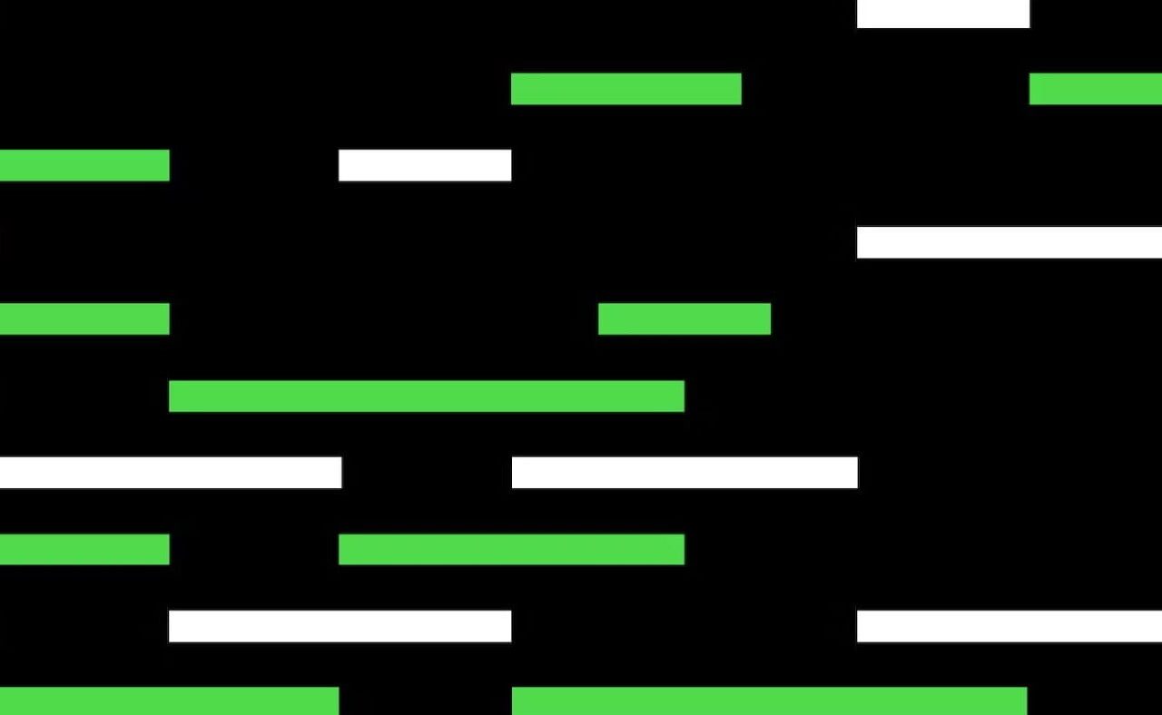 A visual representation of a competitive race, with different AI model logos vying for the lead on a timeline.