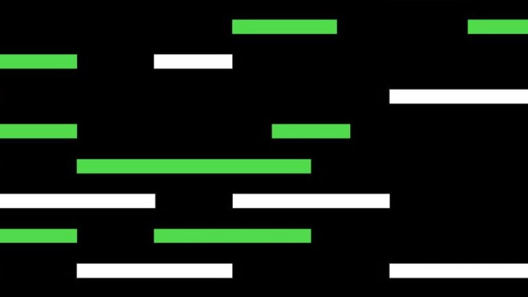 A visual representation of a competitive race, with different AI model logos vying for the lead on a timeline.