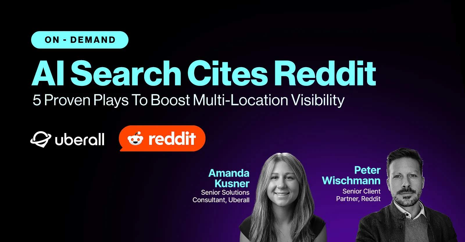 A visual representation of AI search results integrating Reddit discussions about local businesses, with multiple location pins on a map.
