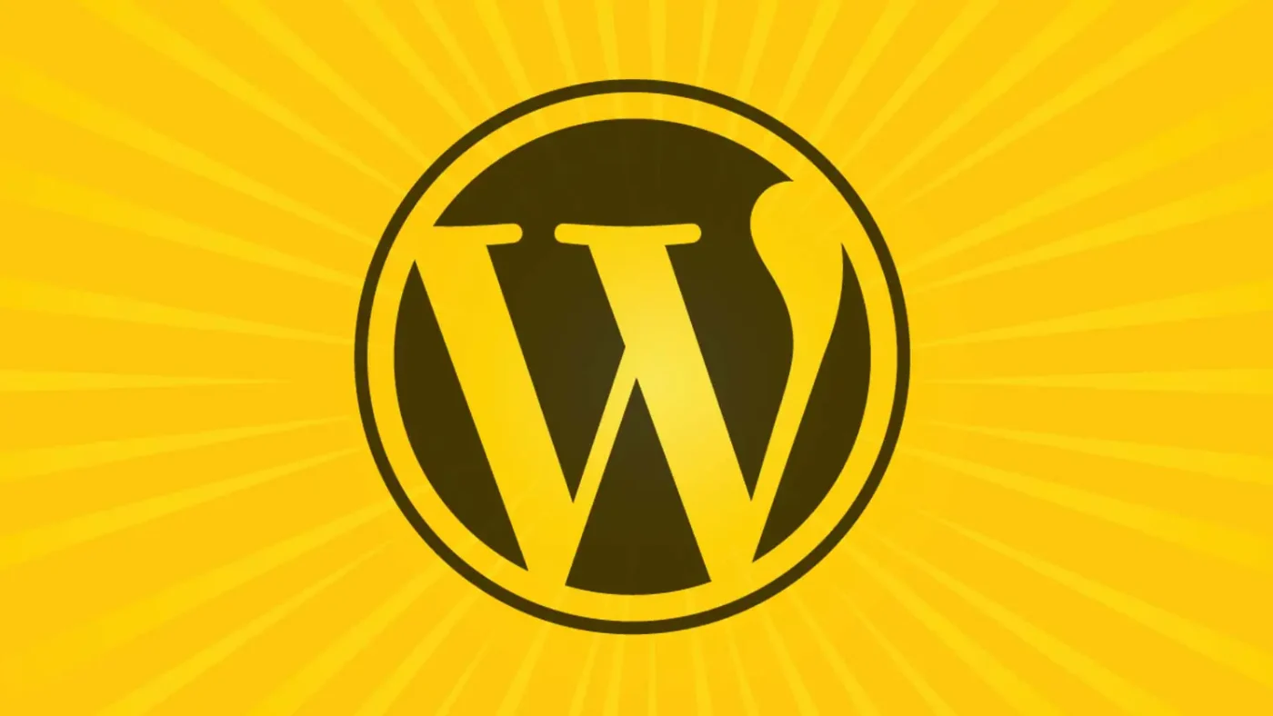 The WordPress logo displayed prominently against a backdrop of programming code, symbolizing the technical updates in version 7.0.1.