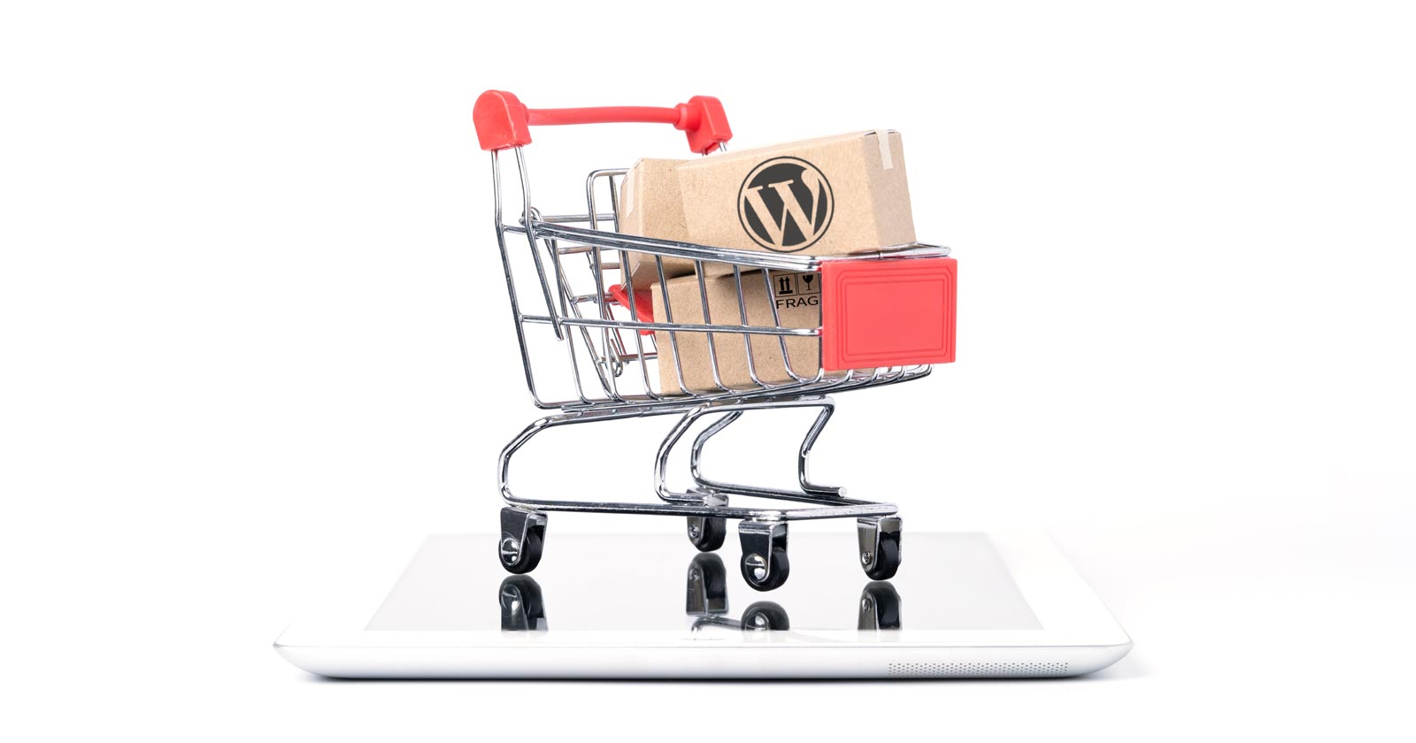 Laptop displaying digital ecommerce analytics and enterprise platform management tools.