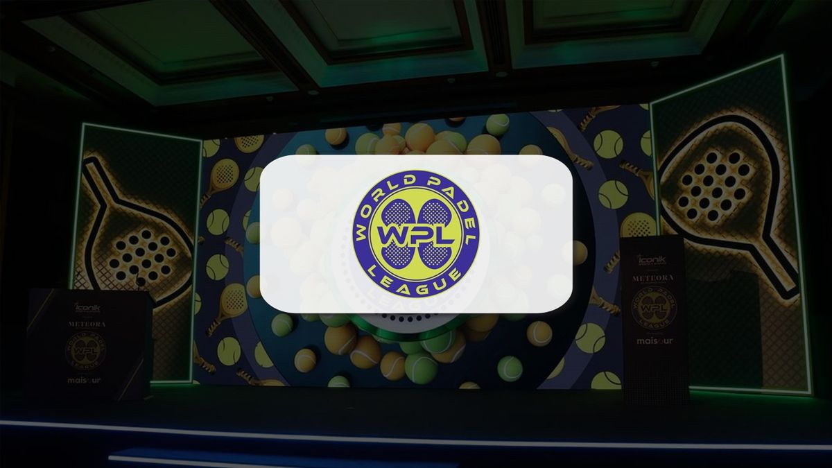 Padel players competing during a World Padel League match at DOME, SVP Stadium, Mumbai